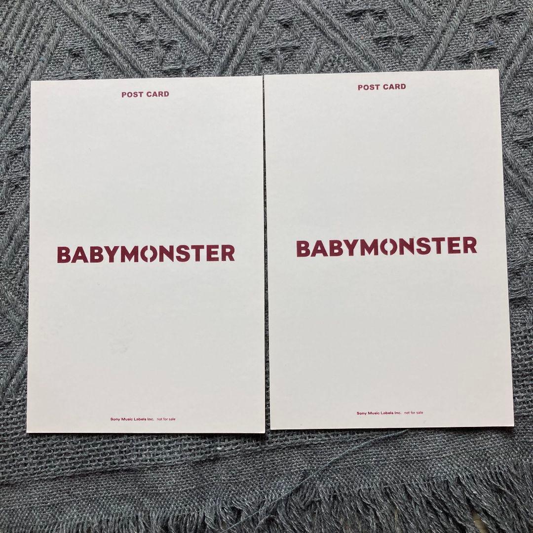 アヒョン BABYMONSTER 5/11/12 B賞 ペンミ ポストカード