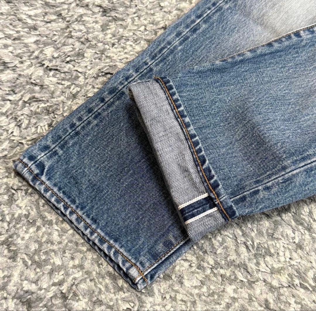 オーディナリーフィッツ LOOSE ANKLE DENIM PANTS USED