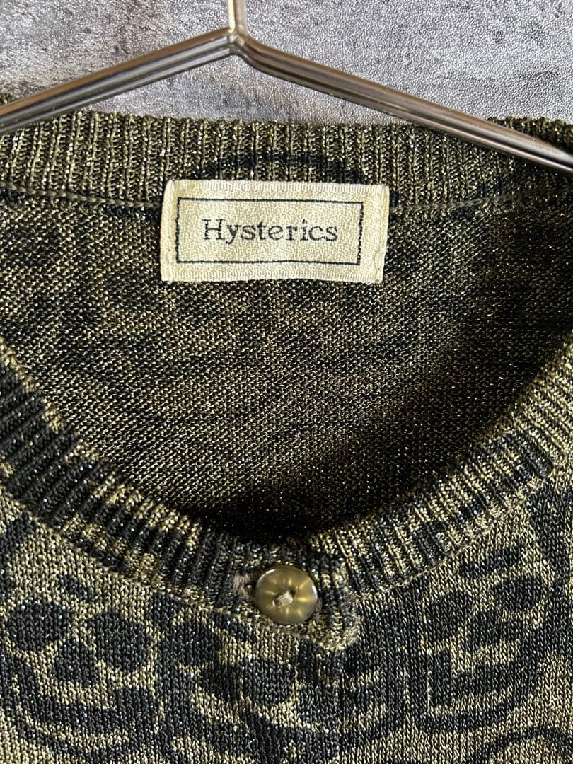 Hysterics スカル柄カーディガン