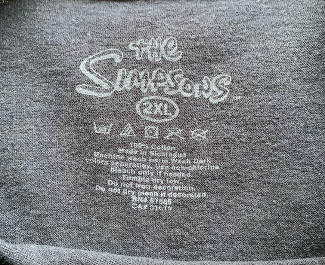 シンプソンズ シックスセンス パロディ Tシャツ 古着 ヴィンテージ