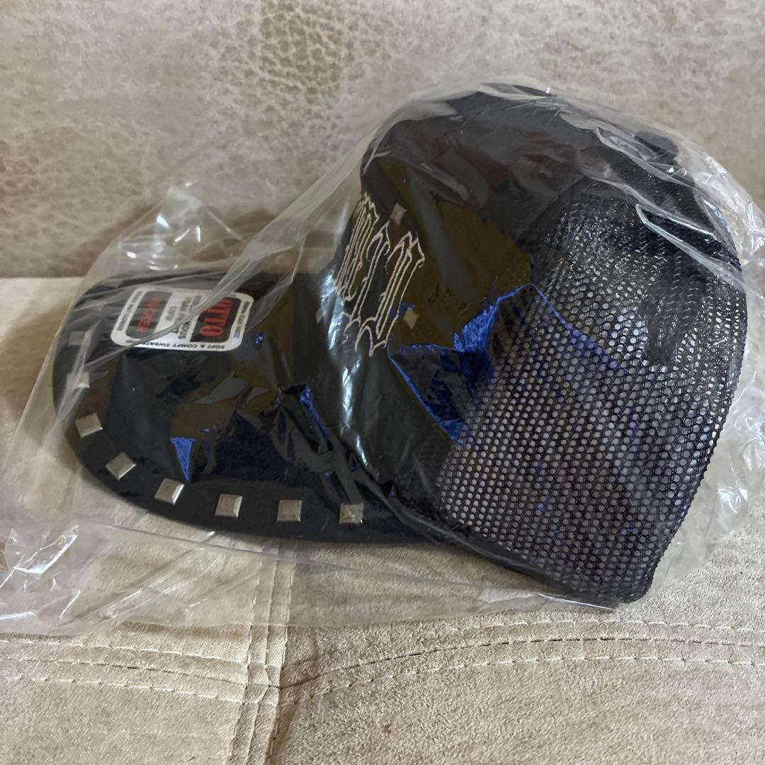 帽子 0000 ANTIMID STUDS CAP White