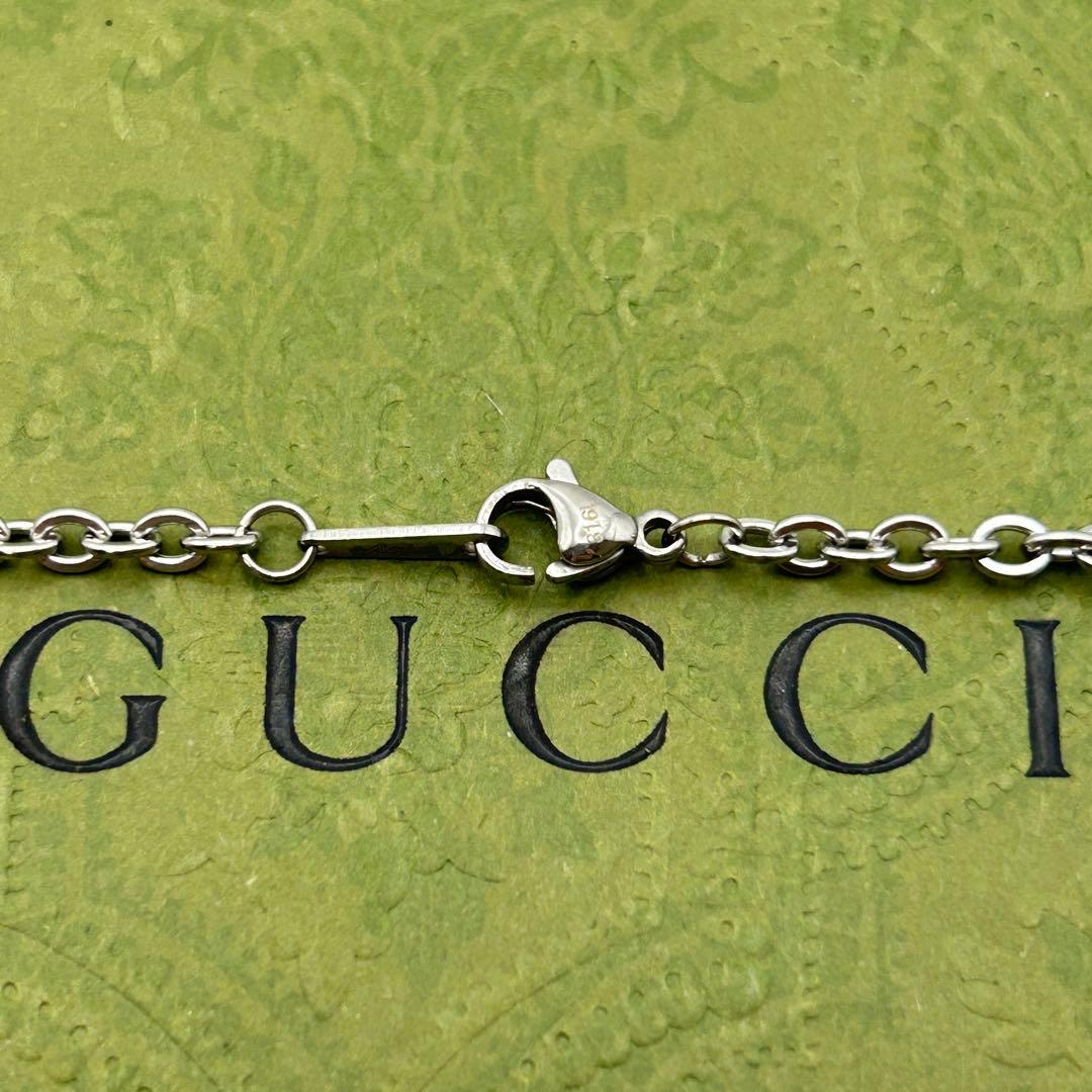 グッチ　ノット　インフィニティ　ネックレス　シルバー　925 チェーン社外品