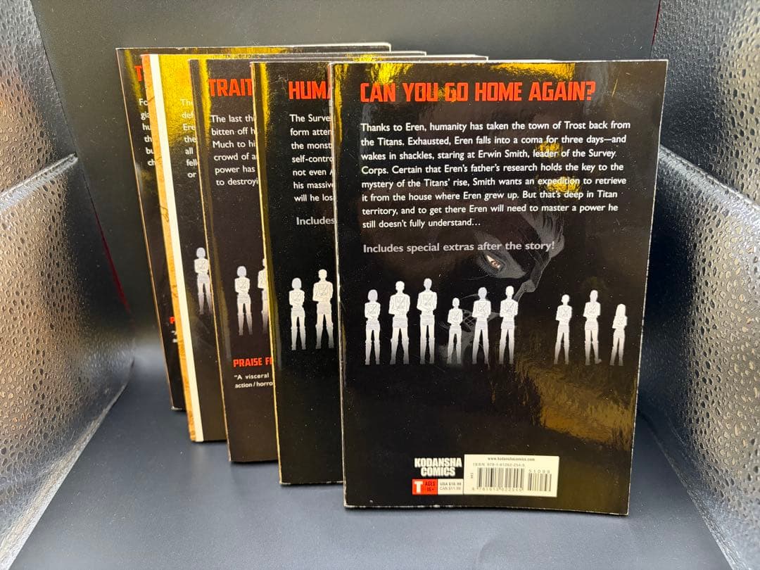 【定価約9,000円】新品未使用 英語版 進撃の巨人 1-5巻 セット