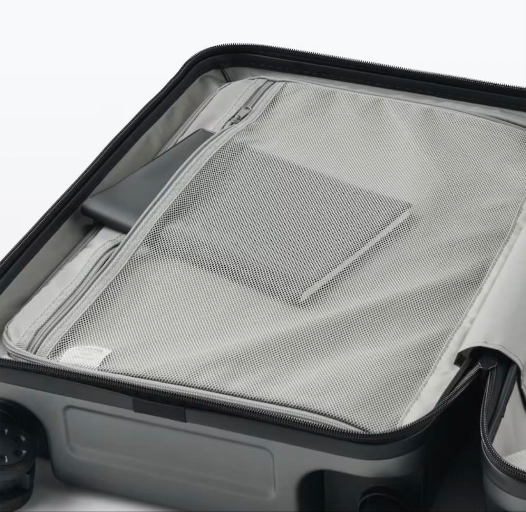 新品　無印　キャリーケース　36L グレー