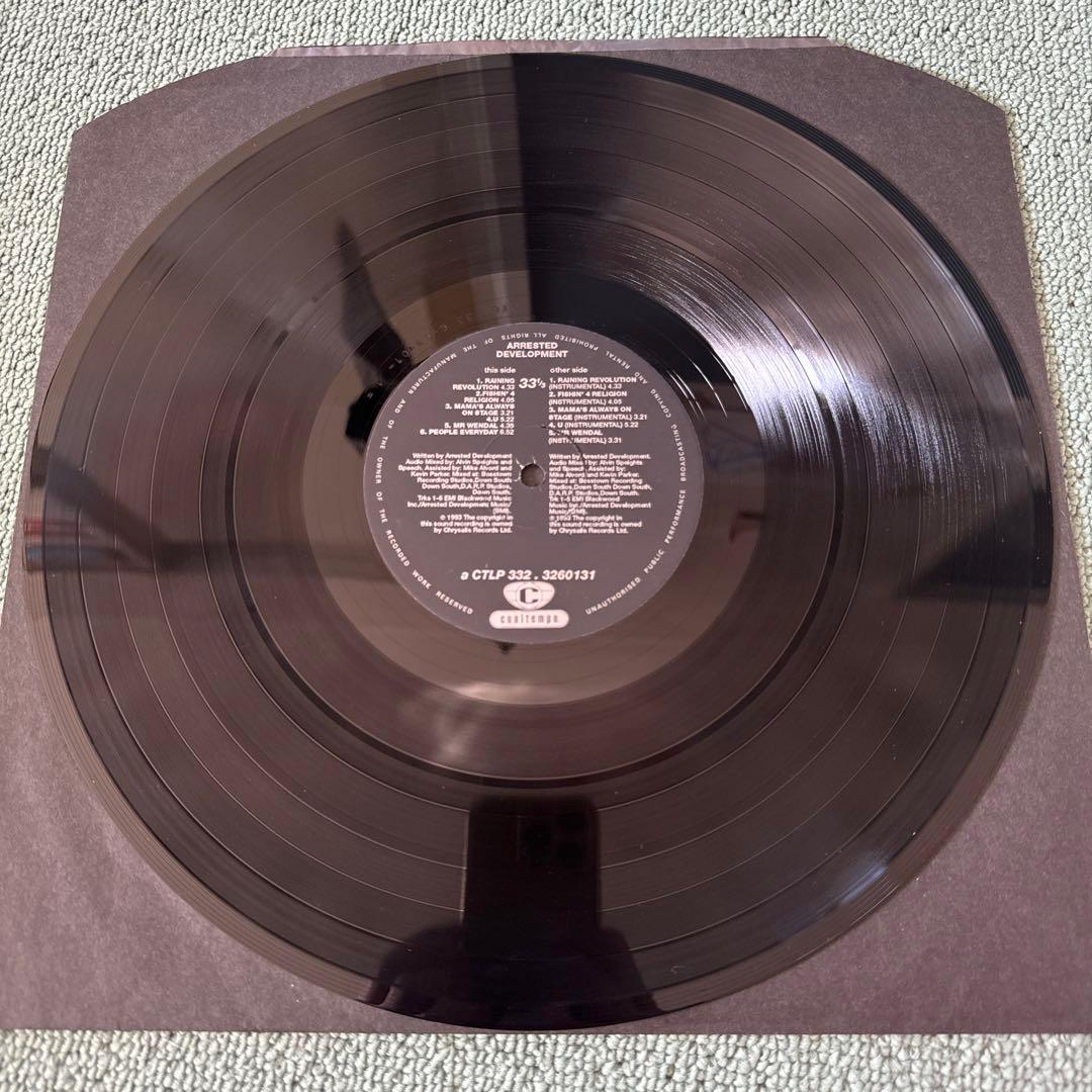 ARRESTED DEVELOPMENT『UNPLUGGED』LP レコード