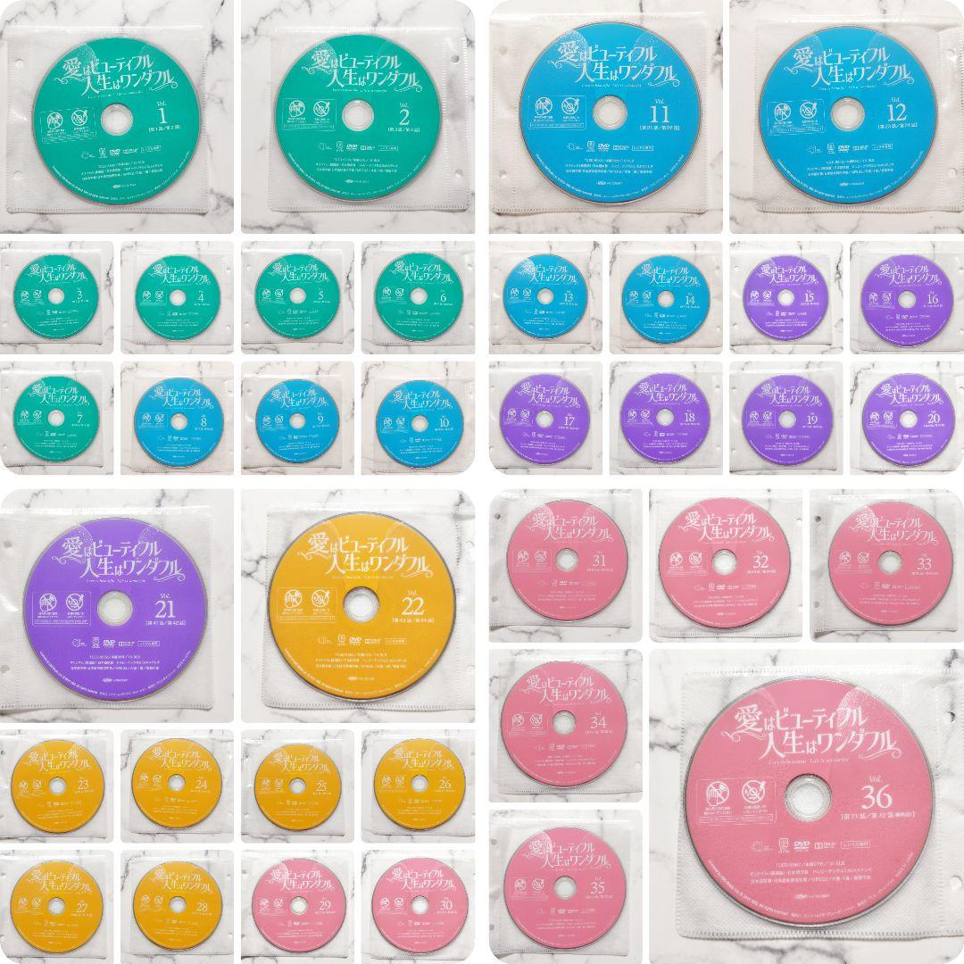 ソル・イナ『愛はビューティフル 人生はワンダフル』レンタル落ちDVD★全巻★韓国