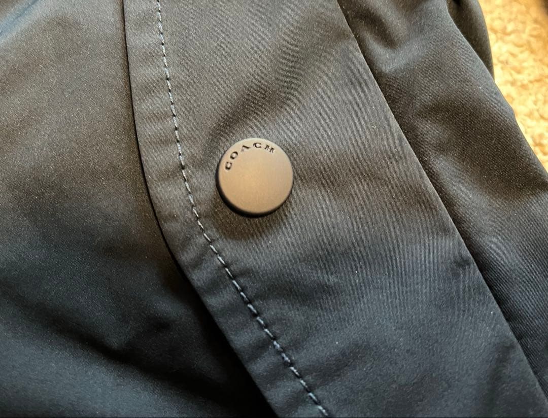 【未使用】COACH トレンチコート スプリングコート ネイビー
