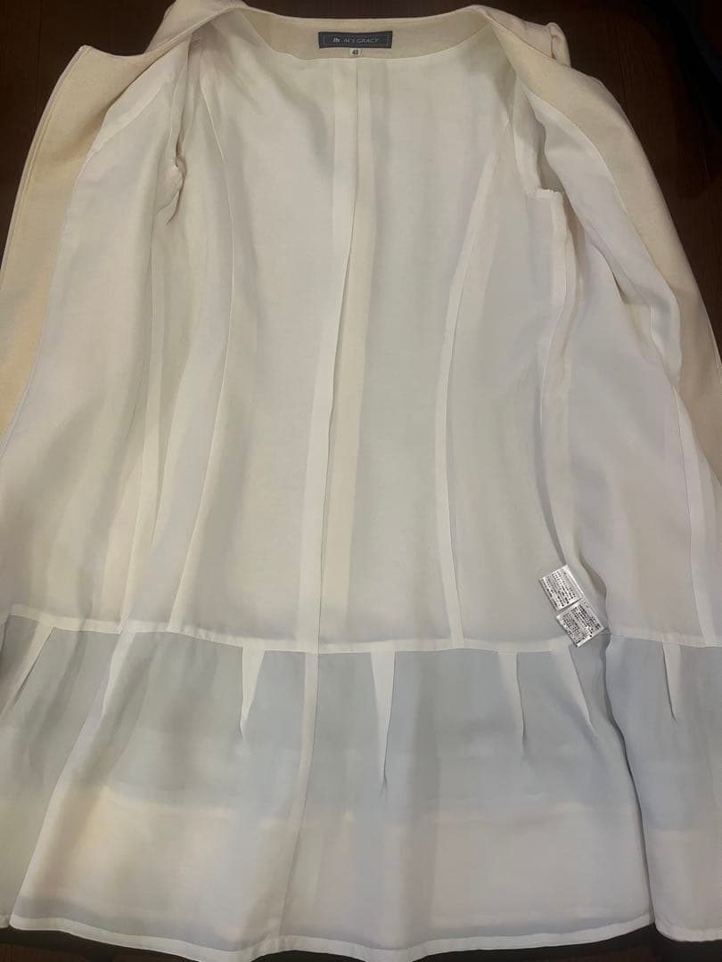 M'S GRACY ジップアップコート 40