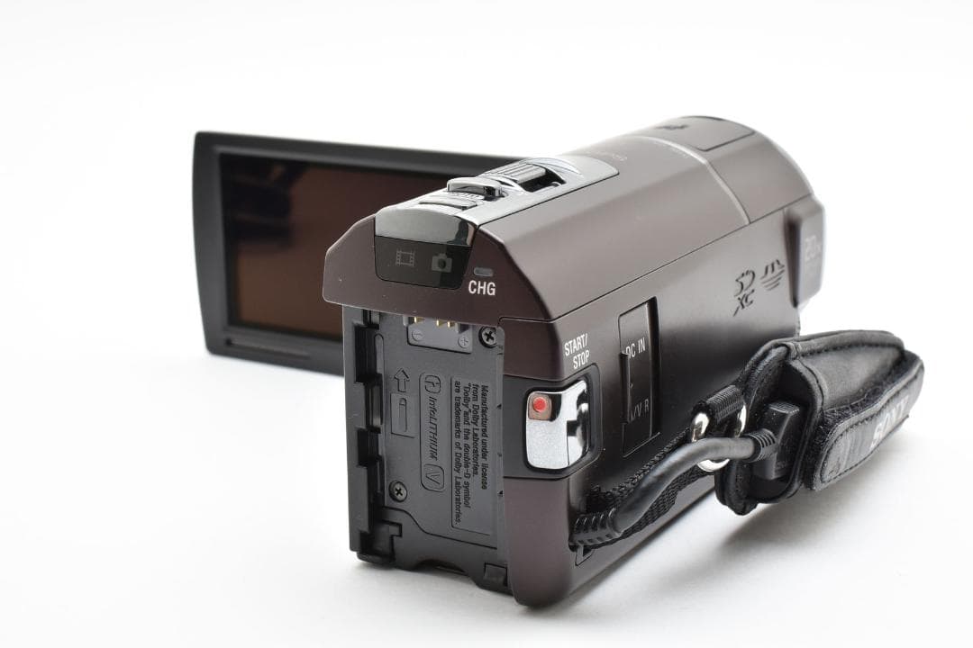 【美品】SONY Handycam HDR-CX590V ボルドーブラウン