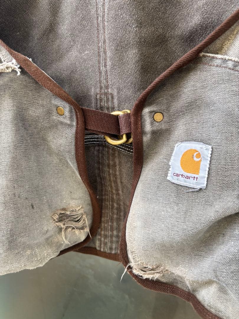 Carhartt カーハート リメイク ユーティリティベスト バイカー L相当