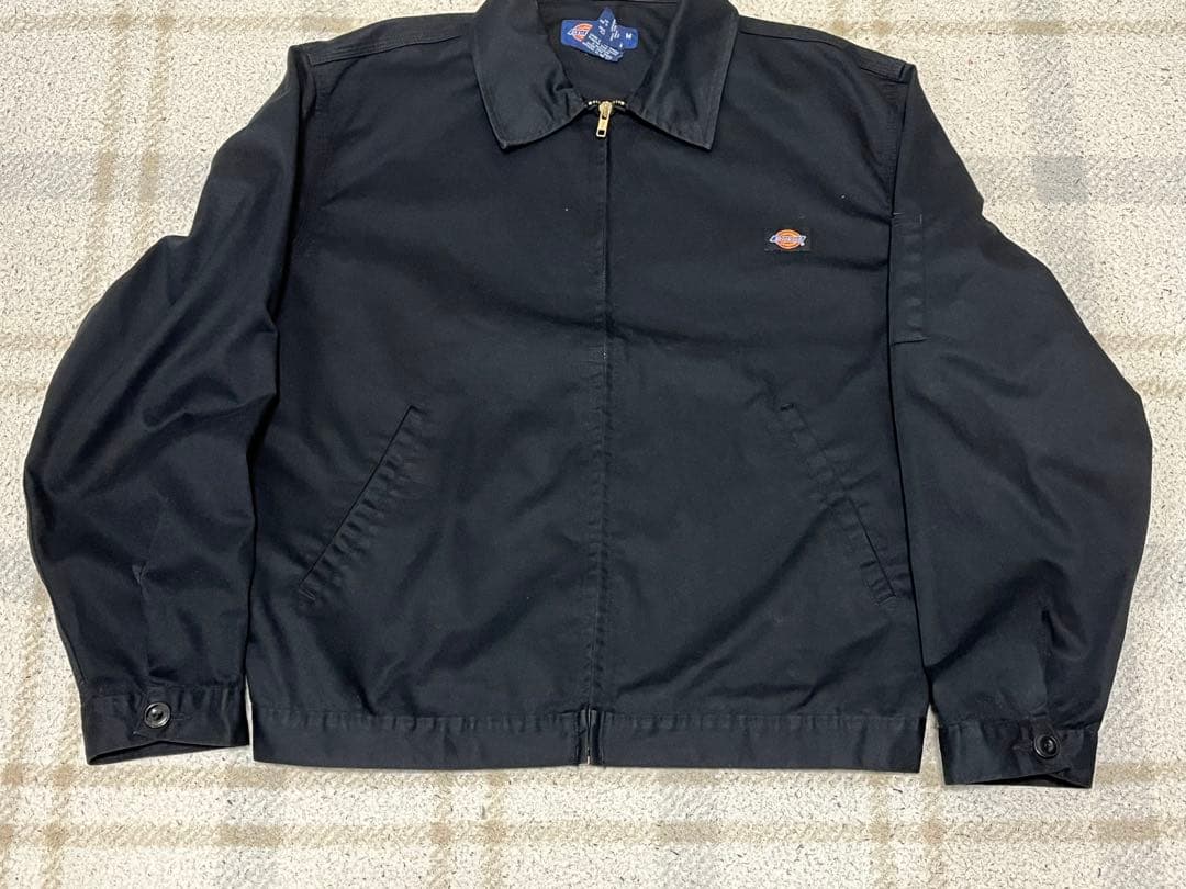 Dickiesアイゼンハワーワークジャケット短丈アメカジ黒 M