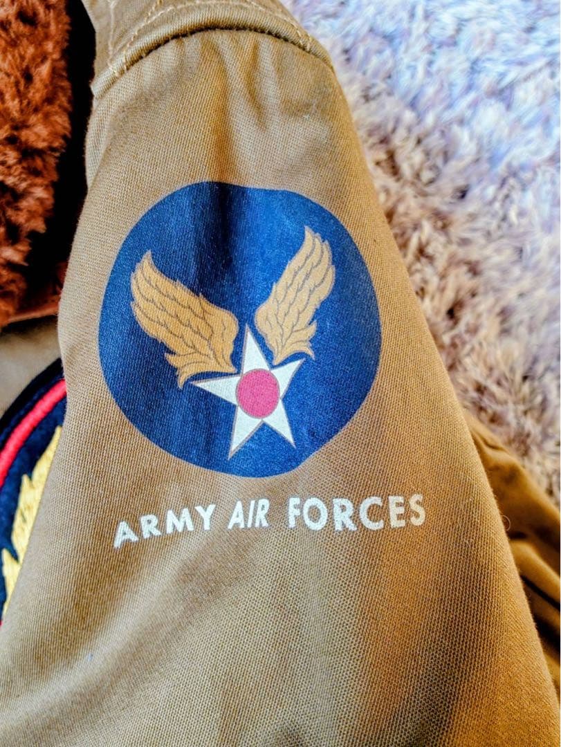 BUZZ RICSON'S B-10 flight jacket赤リブ極美品