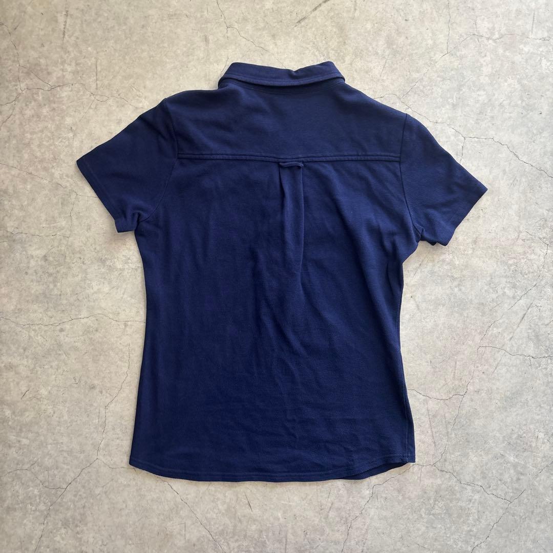 LACOSTE polo shirt navy y2k 海外ガール