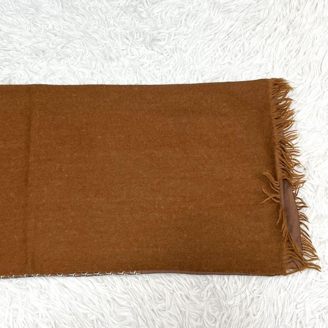 希少 エルメス マフラー マルジェラ期 ホースビット柄 ストール HERMES