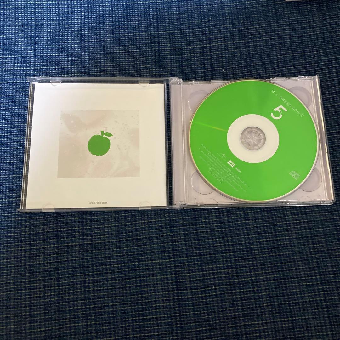 Mrs. GREEN APPLE 「5」初回限定盤DVD付き