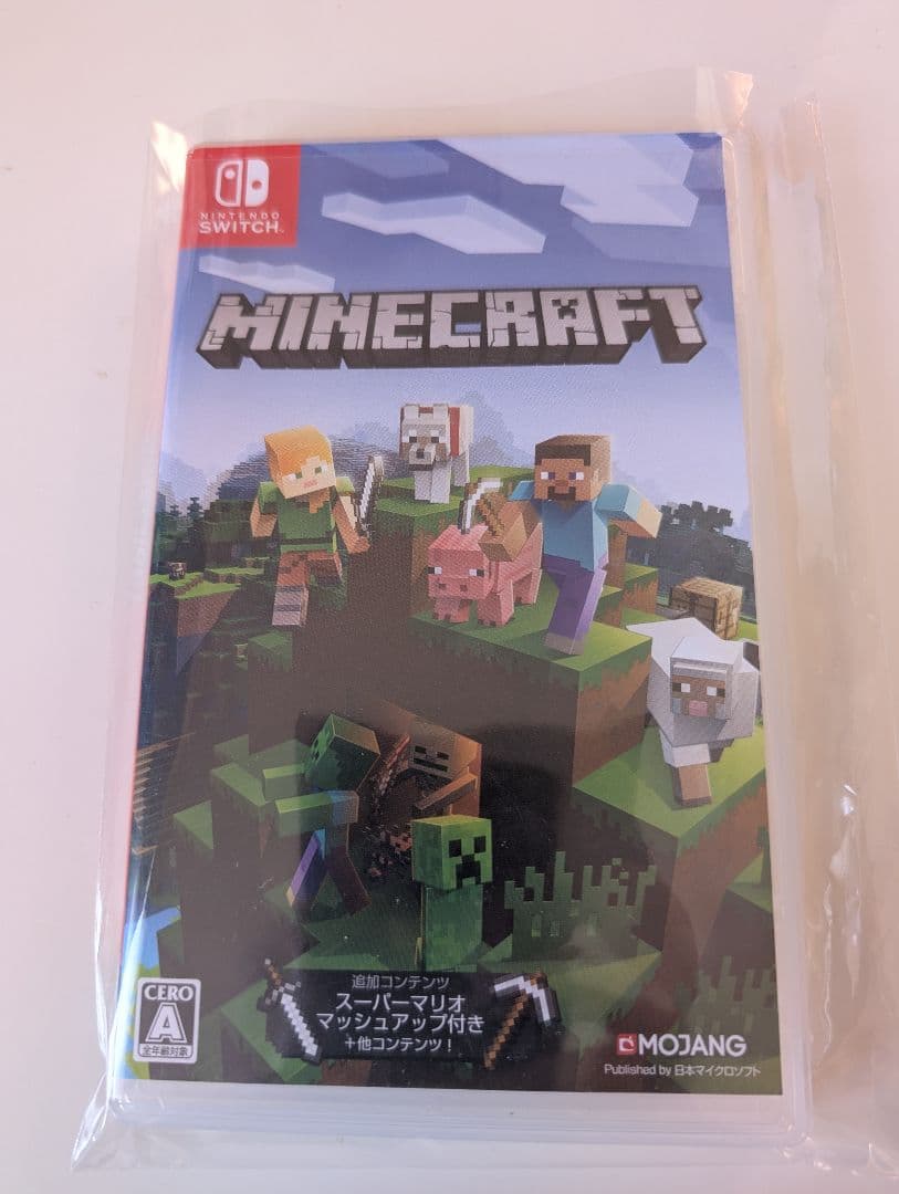 任天堂スイッチ マインクラフト＆マリオストライカーズ セット売り