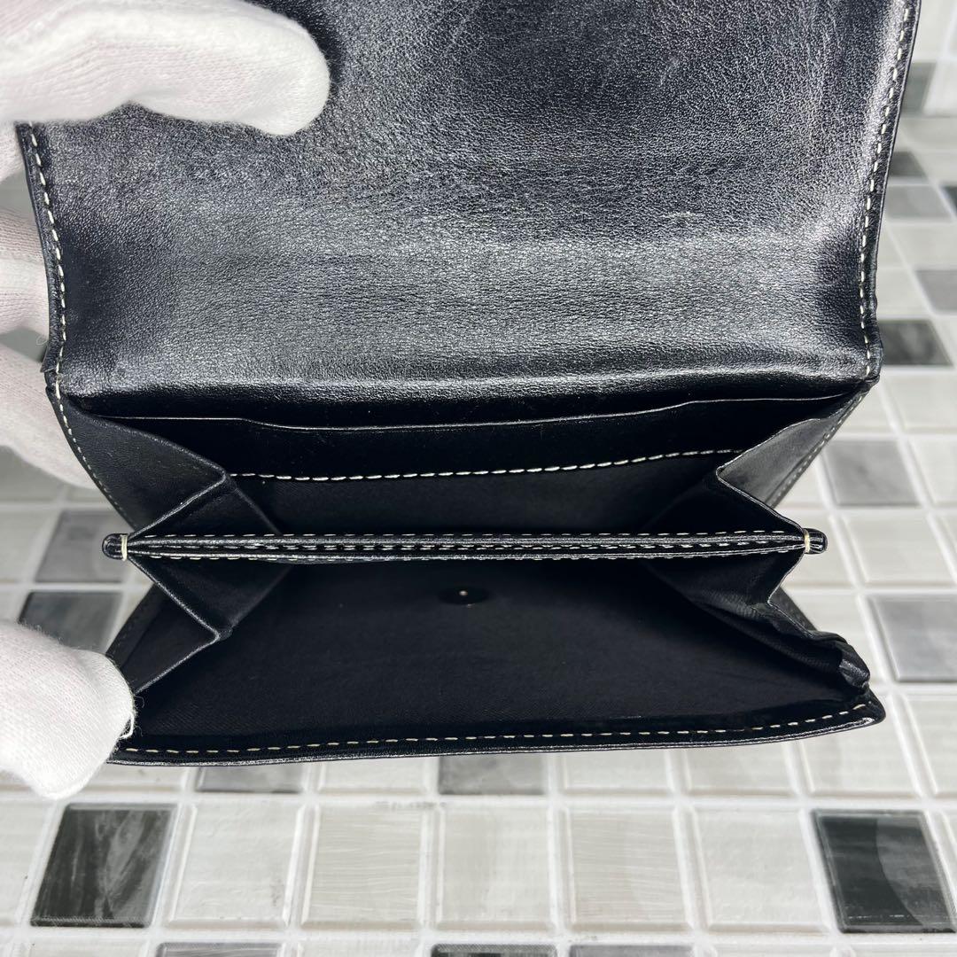 美品 Burberry バーバリーブルーレーベル 二つ折り財布