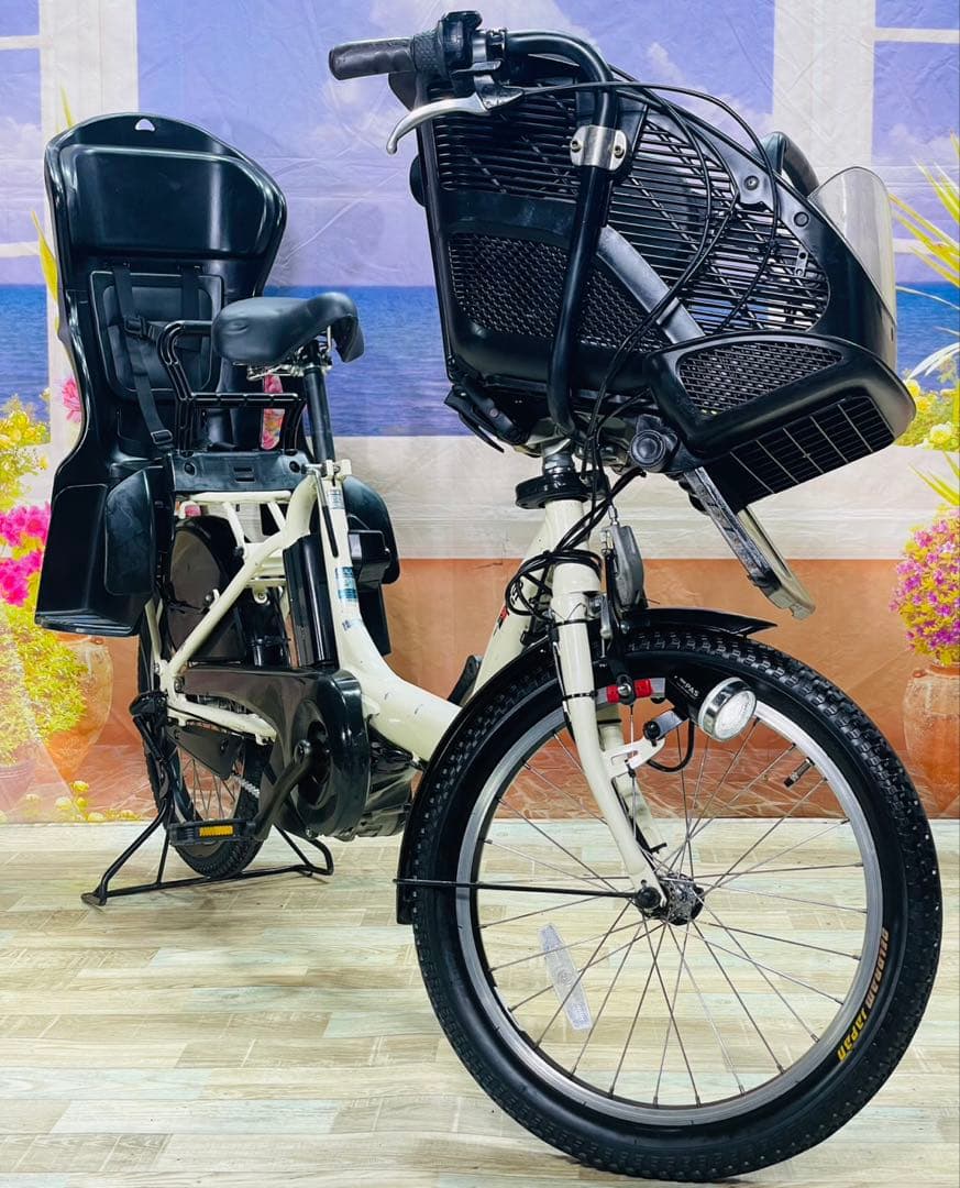 ヤマハパスキス⭐️人気モデル！子供乗せ電動アシスト自転車Y3530