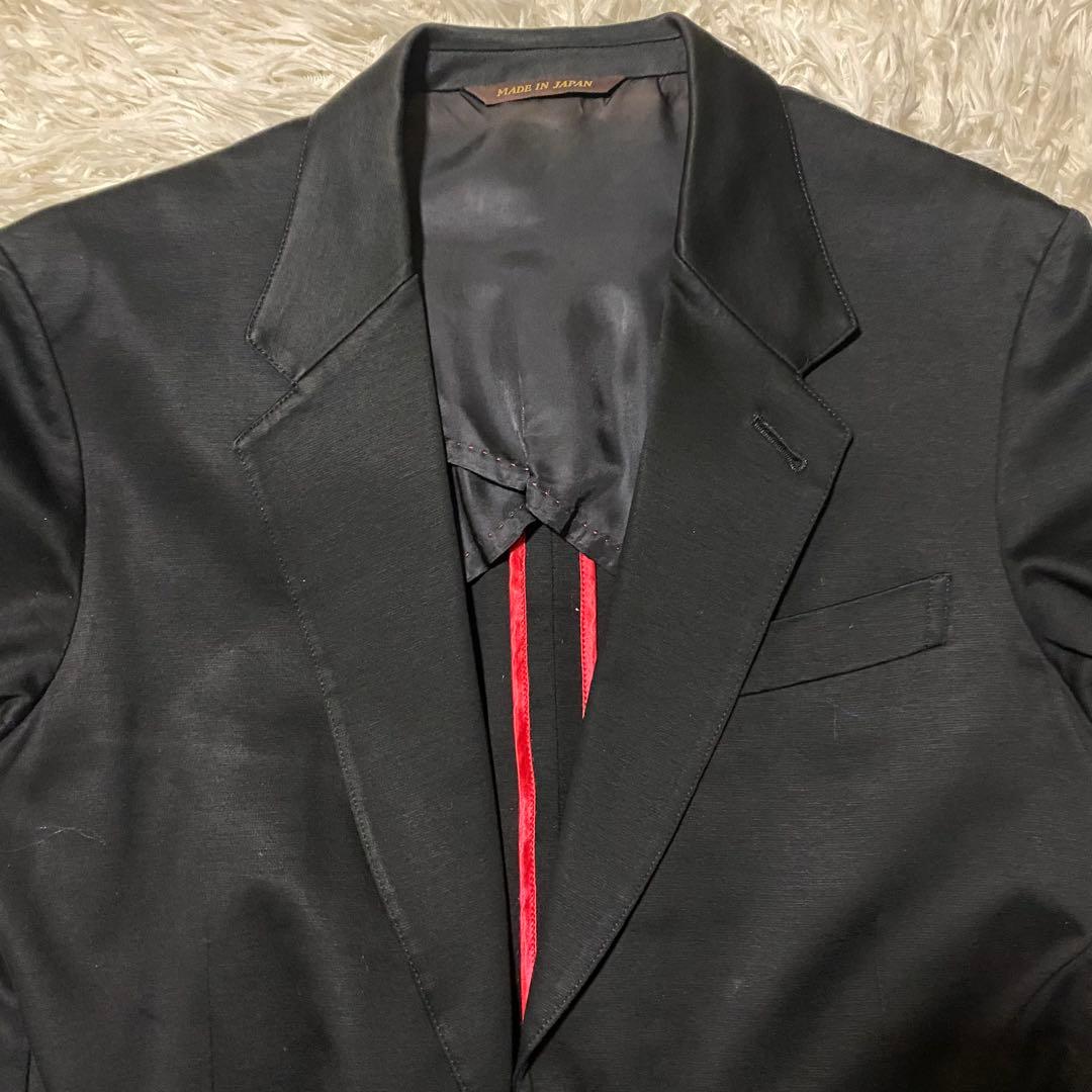 日本製 PaulSmith ポールスミス テーラードジャケット コットン M 黒