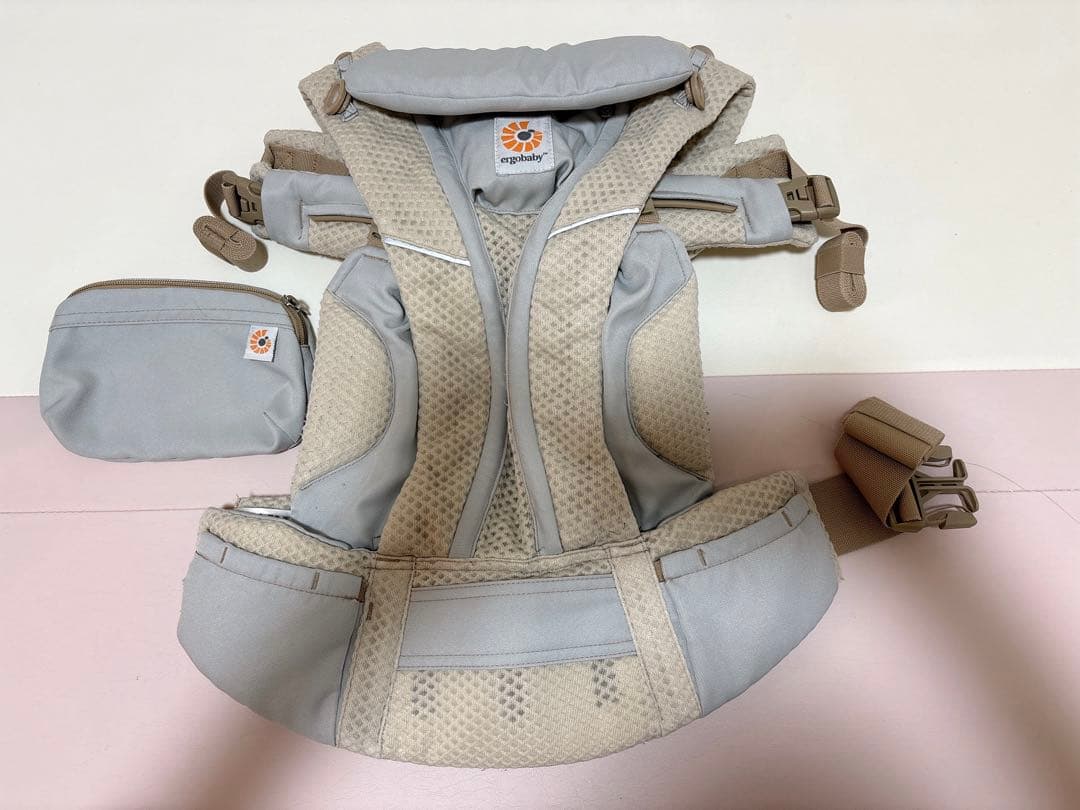 【美品】エルゴ　オムニブリーズ　サンドベージュ