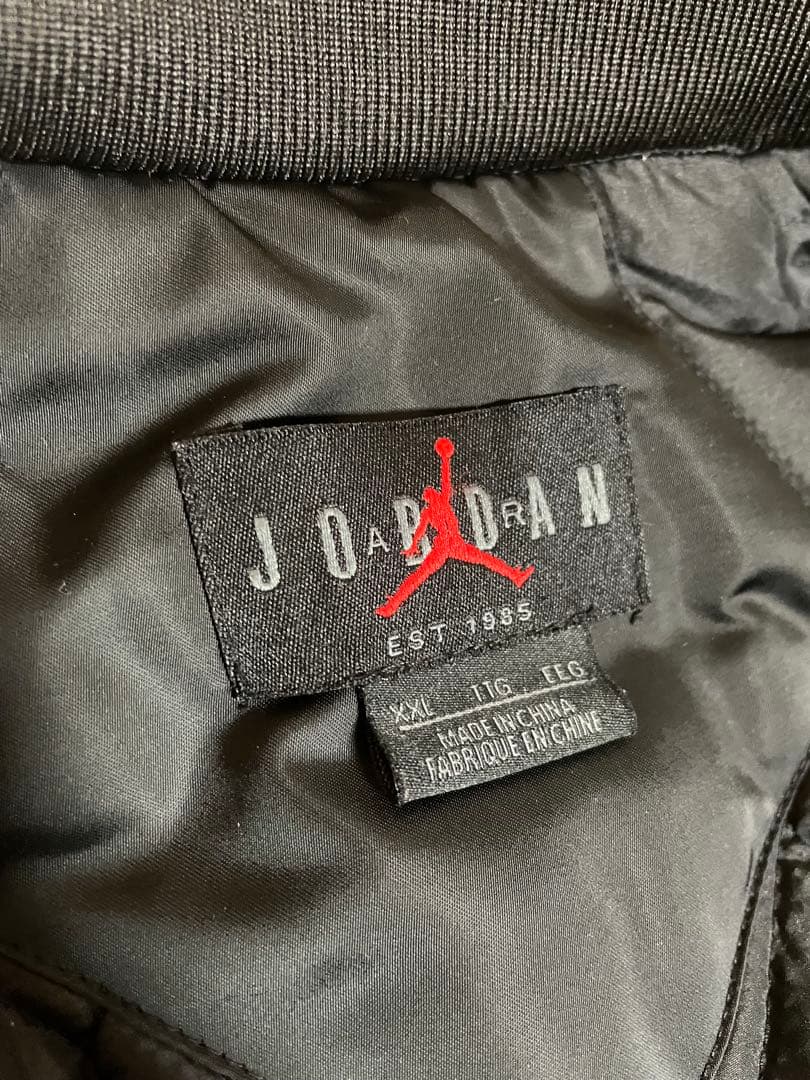 t*f様 入荷困難 Jordan MA-1 フライトジャケット ブラック XXL