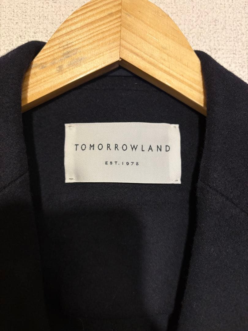 TOMORROWLAND ネイビー テーラードジャケット