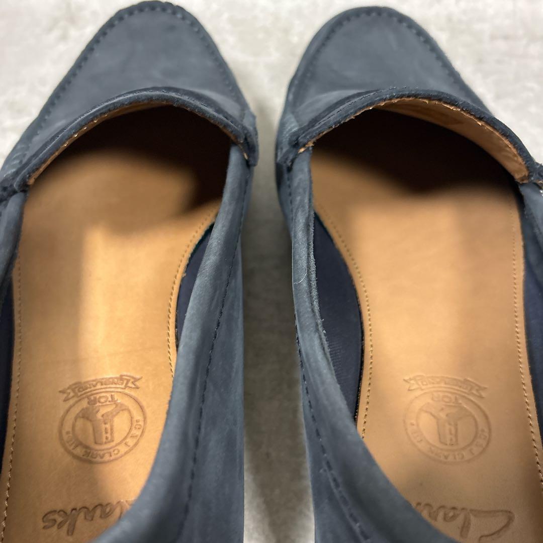 美品 Clarks クラークス リーザードライブ ドライビングシューズ 26cm