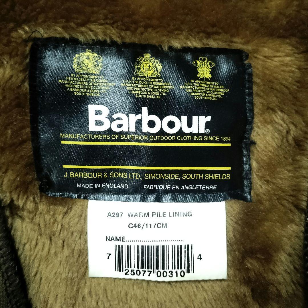 たく様　売約90s Barbour バブアー ライナー　c46 a297