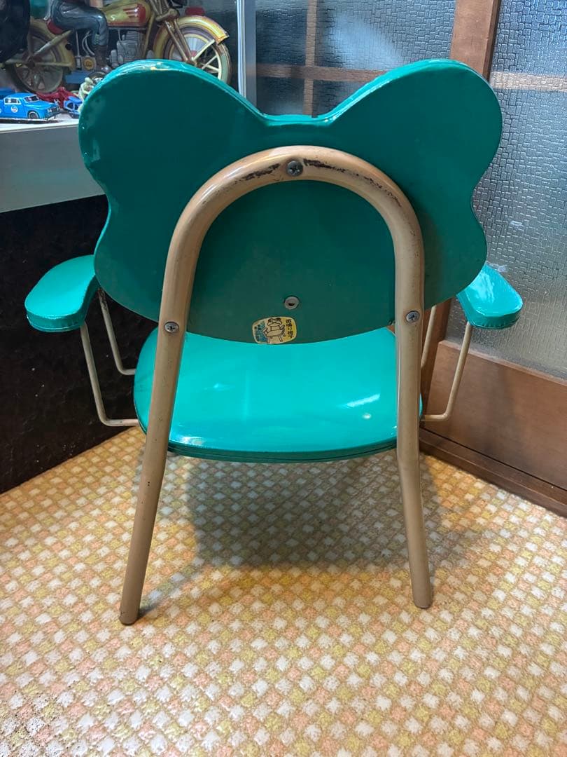 昭和 レトロ カエル 椅子 子供用 昭和レトロ レトロ椅子 レトロ雑貨 カワイイ
