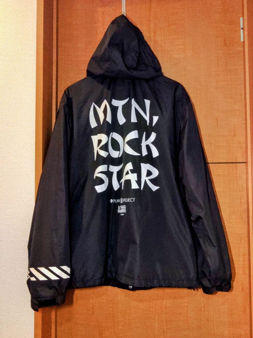 最終値引【美品】MTN, ROCK STAR フード付コーチジャケット