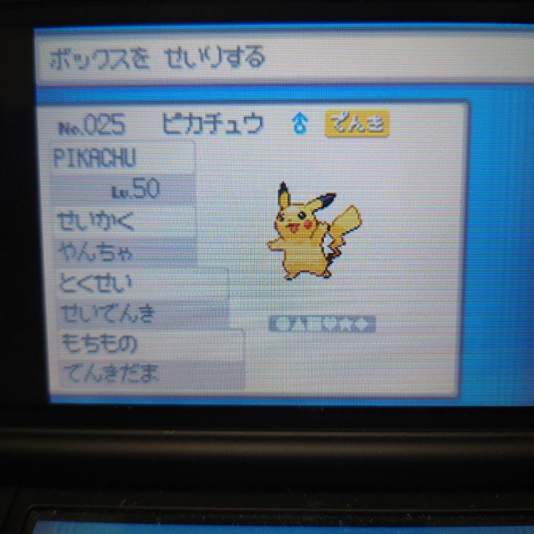 ポケットモンスターソウルシルバー　ポケモン