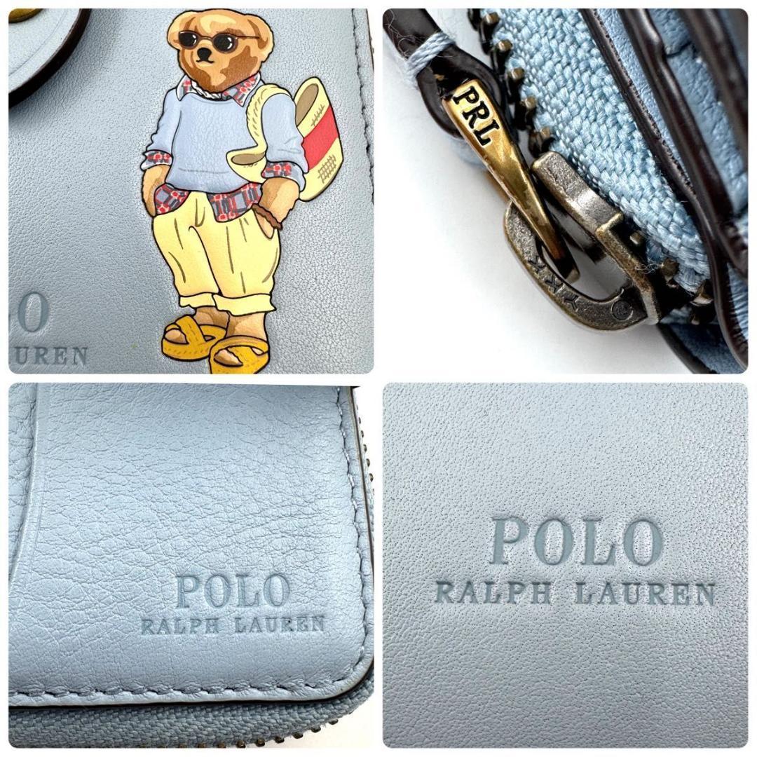 ✨極美品✨POLO RALPH LAUREN　ポロベア　コンパクト　ウォレット