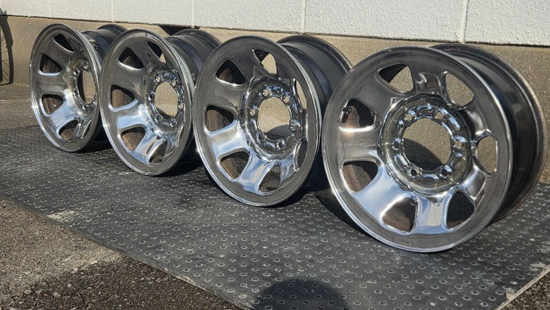 メッキホイール ハイエース ハイラックス 15インチ