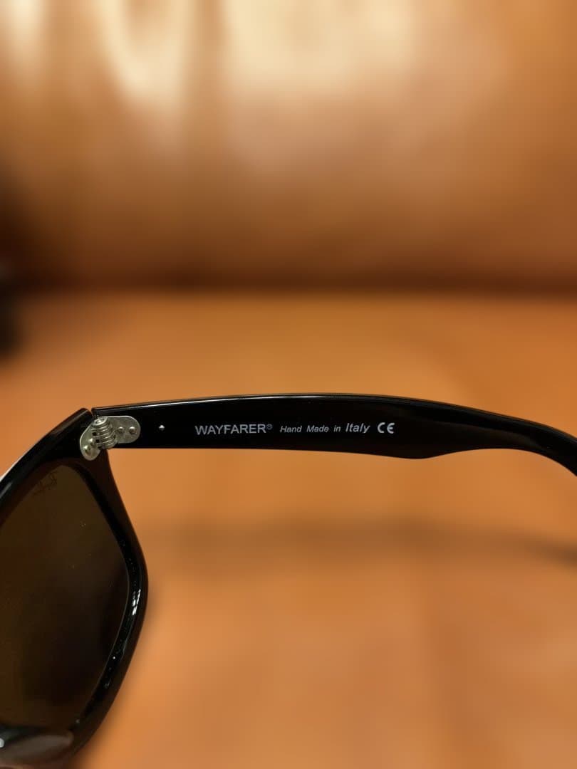 RayBan WAYFARER ホワイトフレーム サングラス