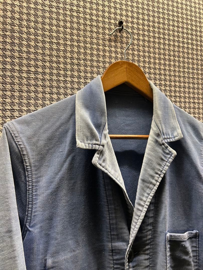 50s~ tailored work moleskin jacket 襤褸