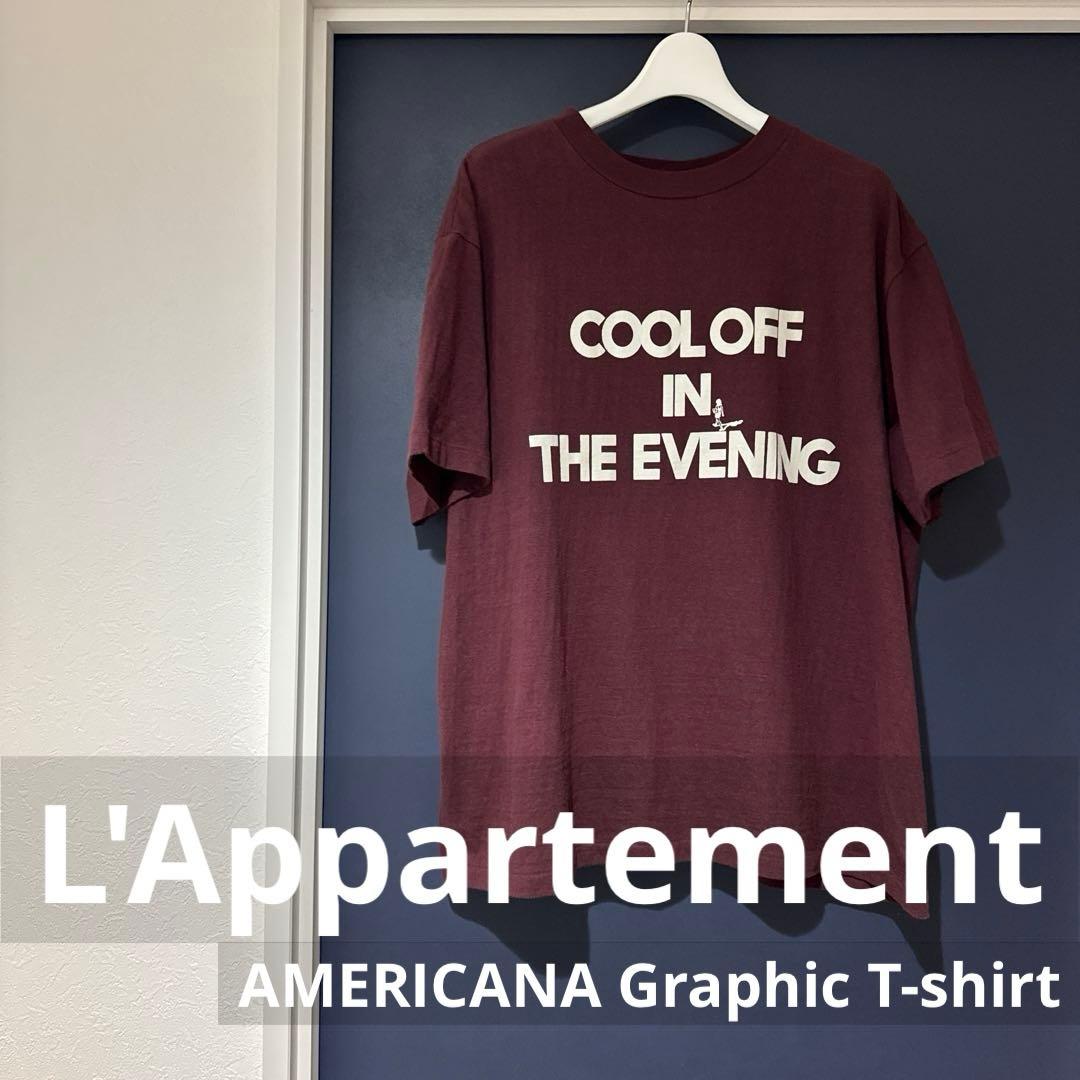 【AMERICANA/アメリカーナ】 Graphic T-shirt