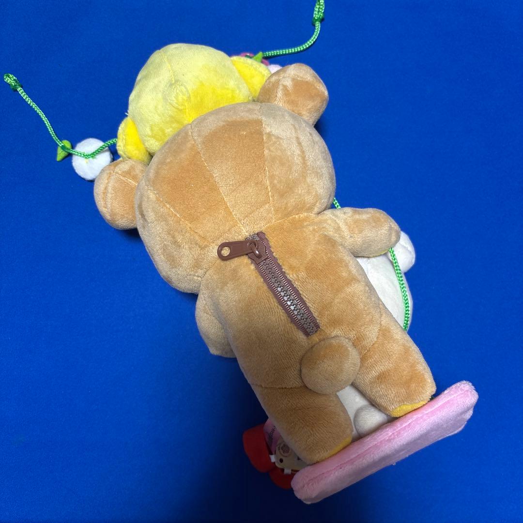 リラックマ 10周年 ぶらんこぬいぐるみ　コリラックマ　人形