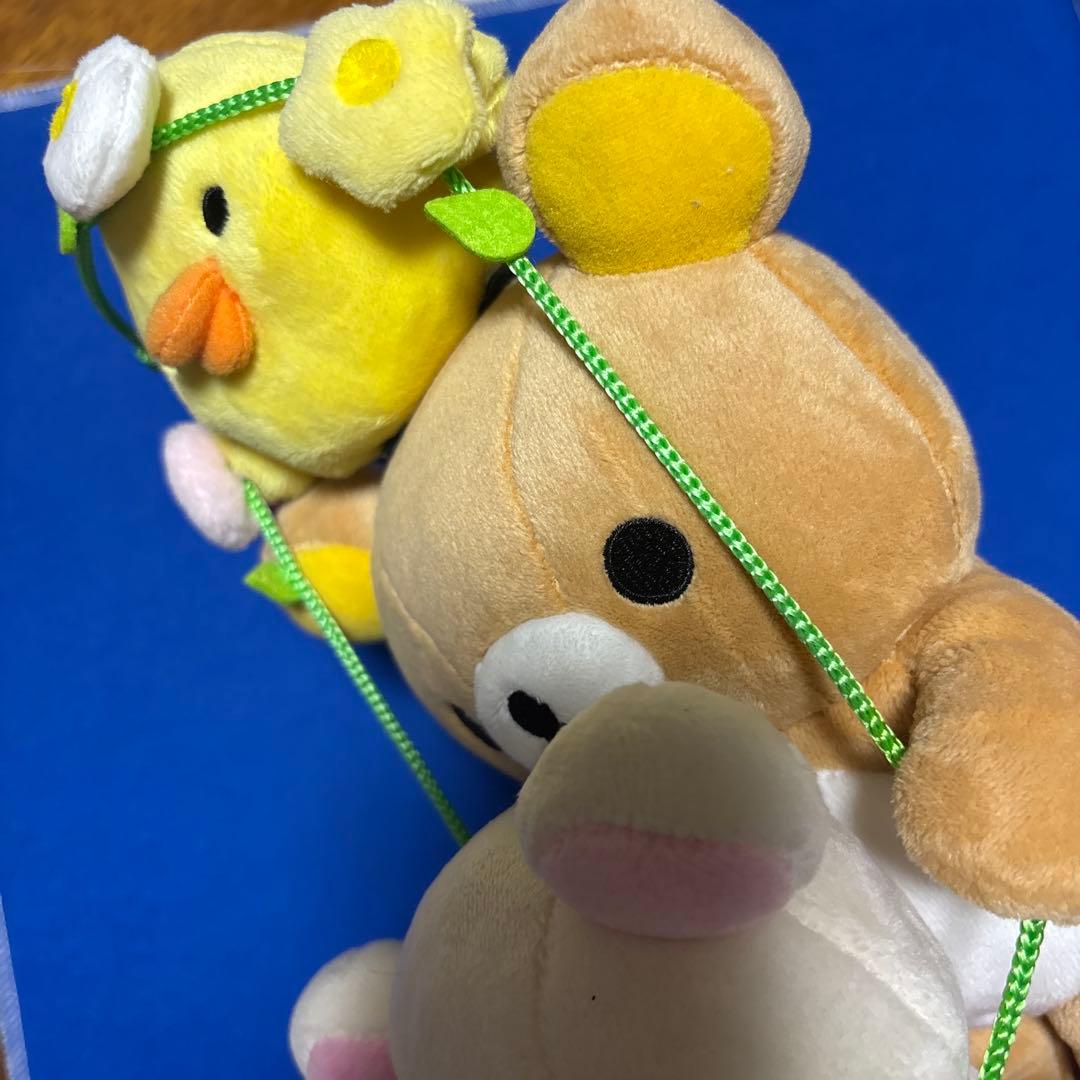 リラックマ 10周年 ぶらんこぬいぐるみ　コリラックマ　人形