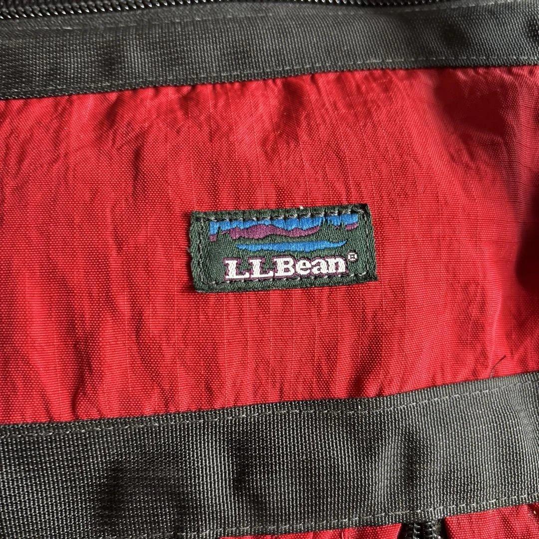 LLBean ボストンバッグ レッド