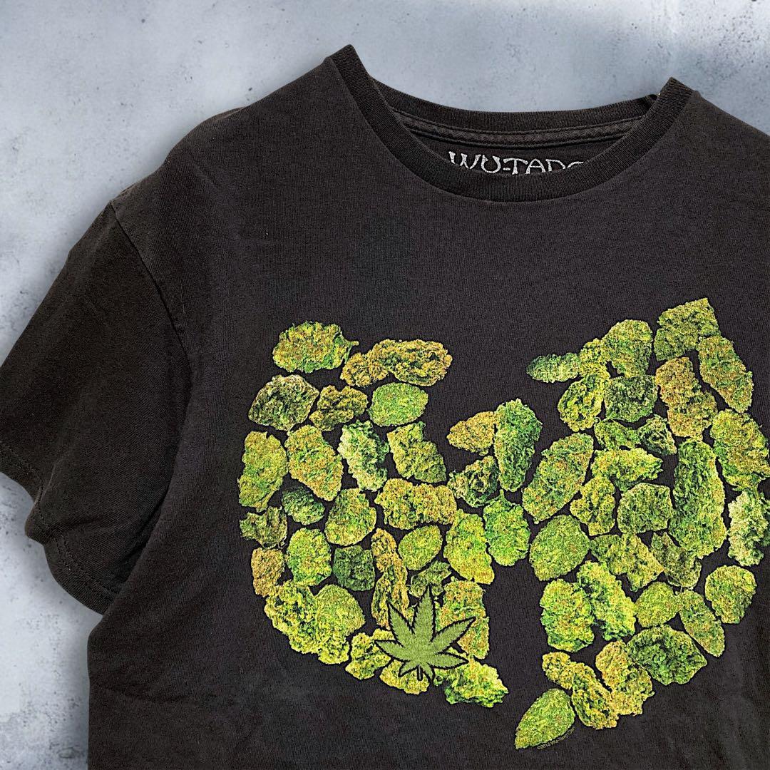 さ*助様 BQXT ウィード Tシャツ 古着 黒 ウータンクラン 大麻 マリファ