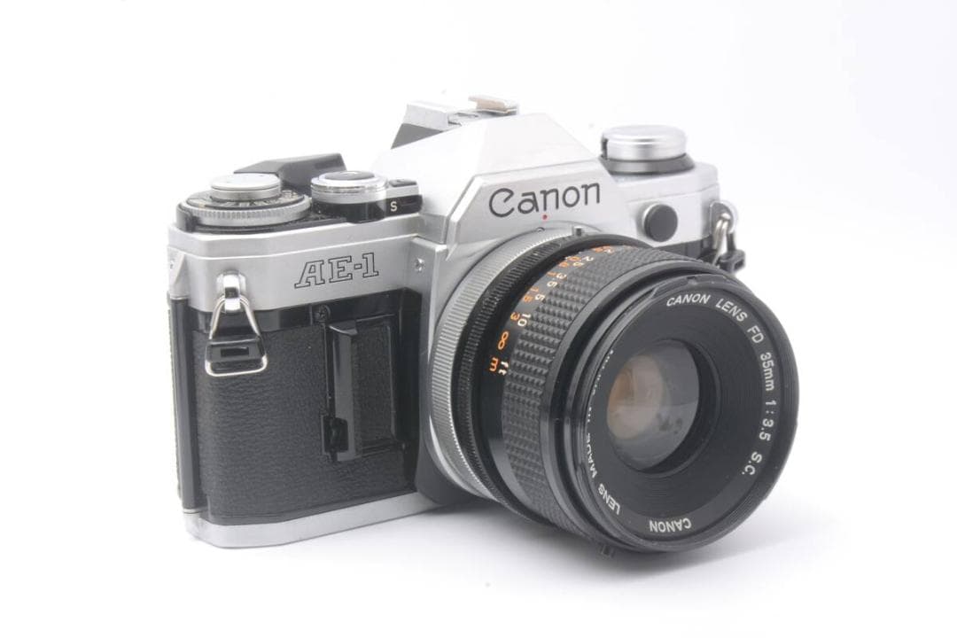 現状動作品 Canon AE-1 + FD 35mm F3.5 S.C.