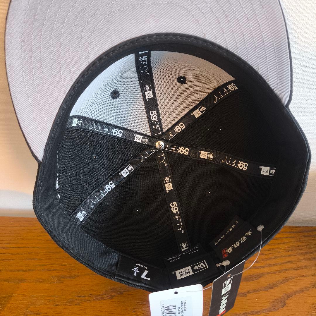 teru　NEW ERA　59FIFTY　鳥獣戯画　高山寺　黒　7 1/2