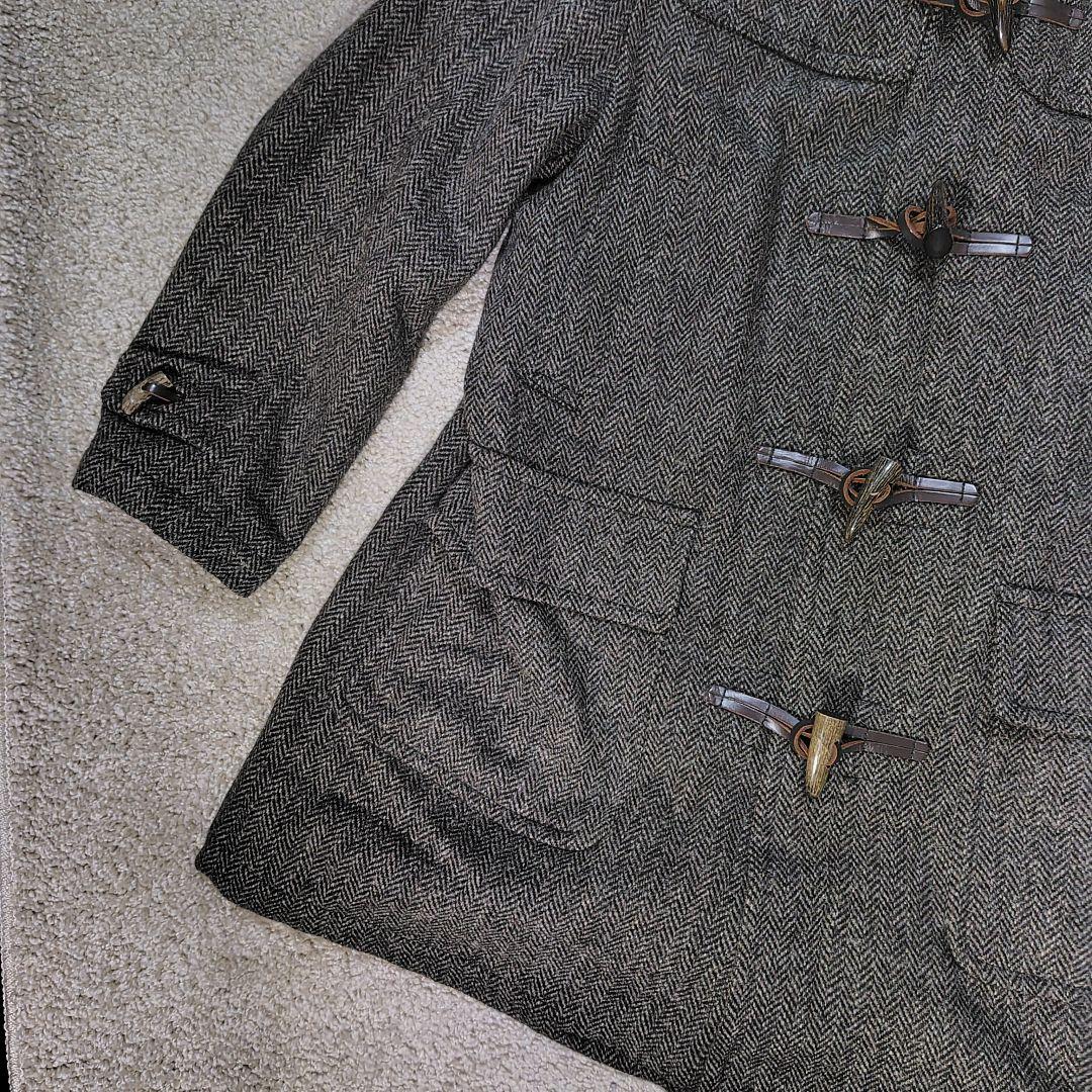 THE SCOTCH HOUSE Harris Tweed ダッフルコート L