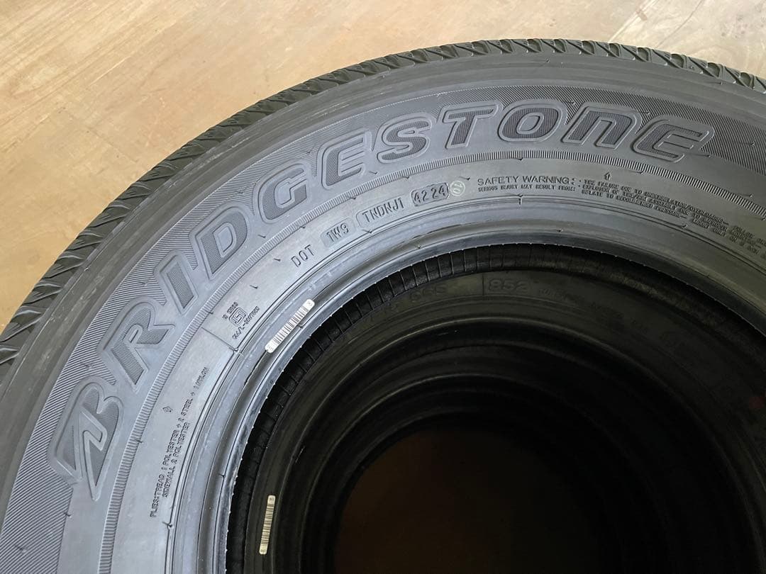 本州内送料無料 ジムニー ノマド 195/80R15 24年製 新車外し タイヤ