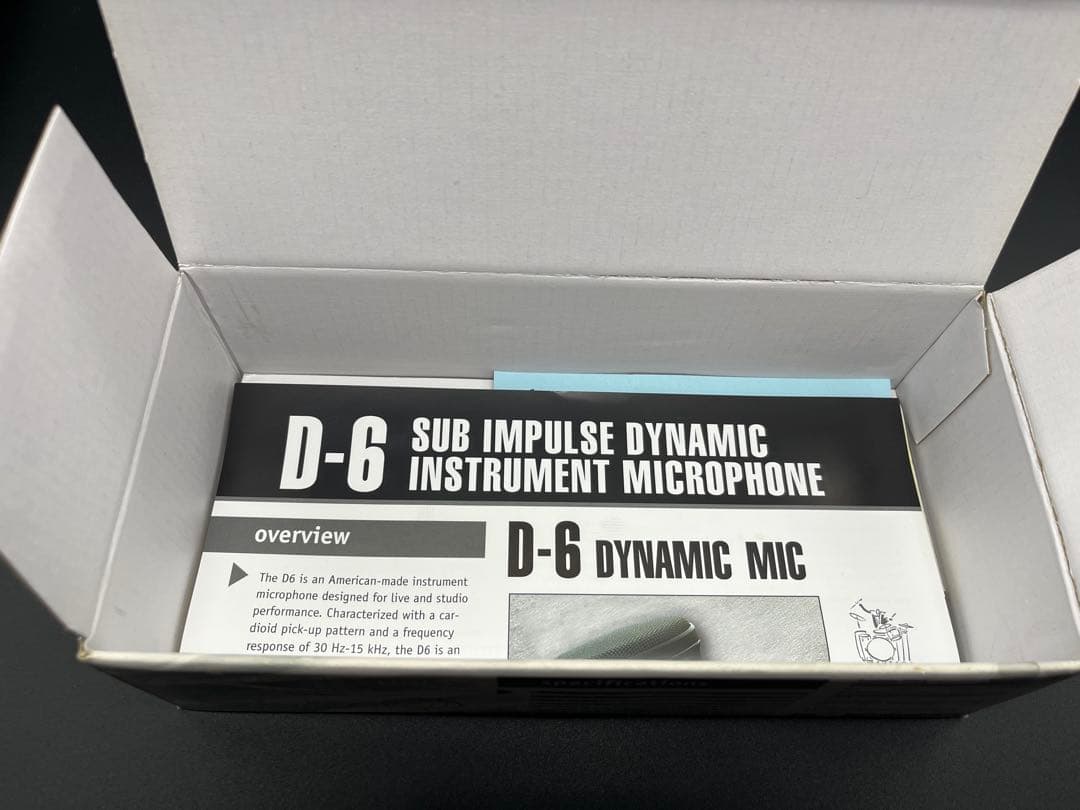 AUDIX D6 ダイナミックマイク