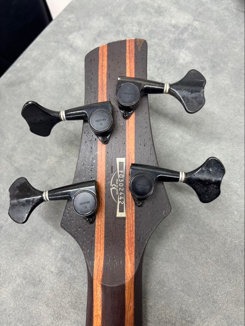 【国産フジゲン製】Ibanez SR750WNF 03年製 9V電池 音出し◯