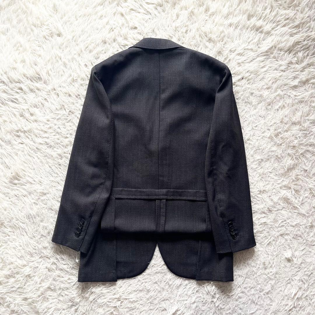 <美品>LARDINI ブラウン ウール ジャケット サイズ44