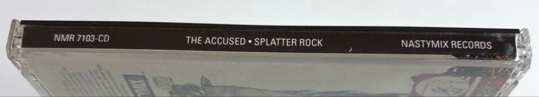 THE ACCUSED/Splatter Rock/廃盤 レア US盤 CD