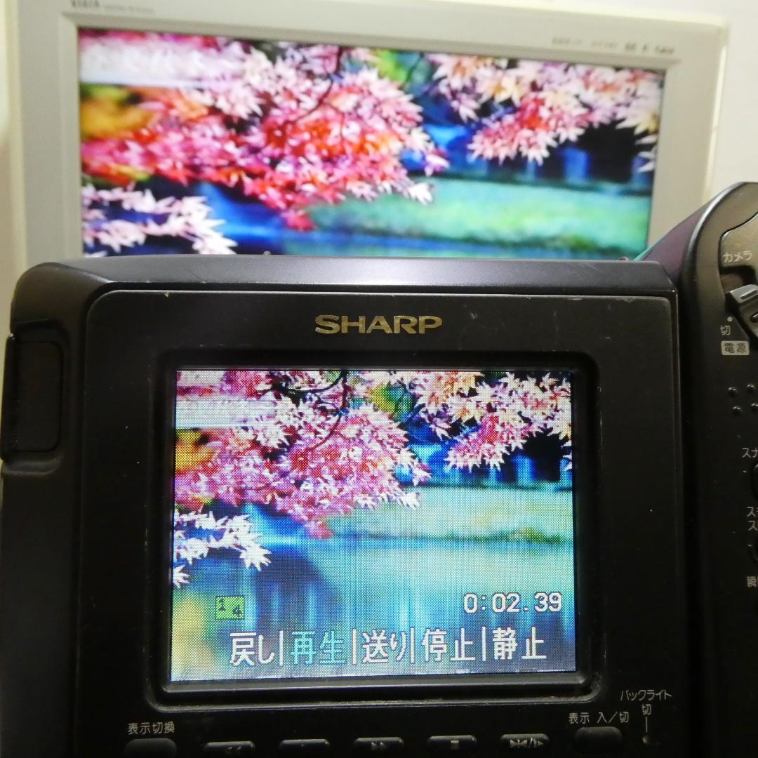 シャープ VL-HL100【動作良好】Video.Hi8 カメラダ ビングに最適