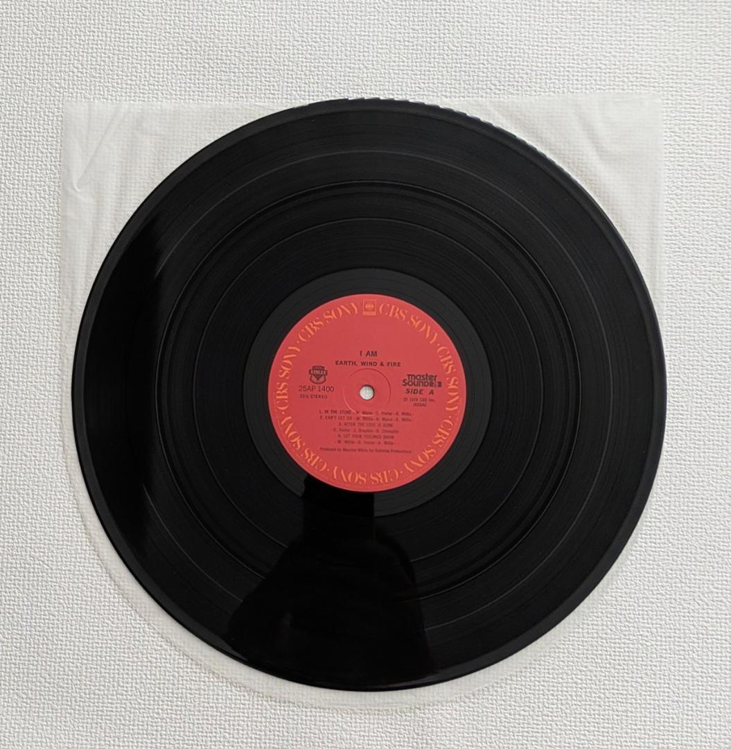 EARTH WIND & FIRE 黙示録（I am） LPレコード＋記念メダル